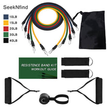 Load image into Gallery viewer, Fitness Elastic Rubber Bands (5 Bands)