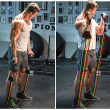 Load image into Gallery viewer, Fitness Elastic Rubber Bands (5 Bands)